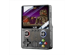 Console de Jogos Retrô X6 com Tela IPS de 3,5 polegadas, Compatível com 11 Emuladores GOKOCO