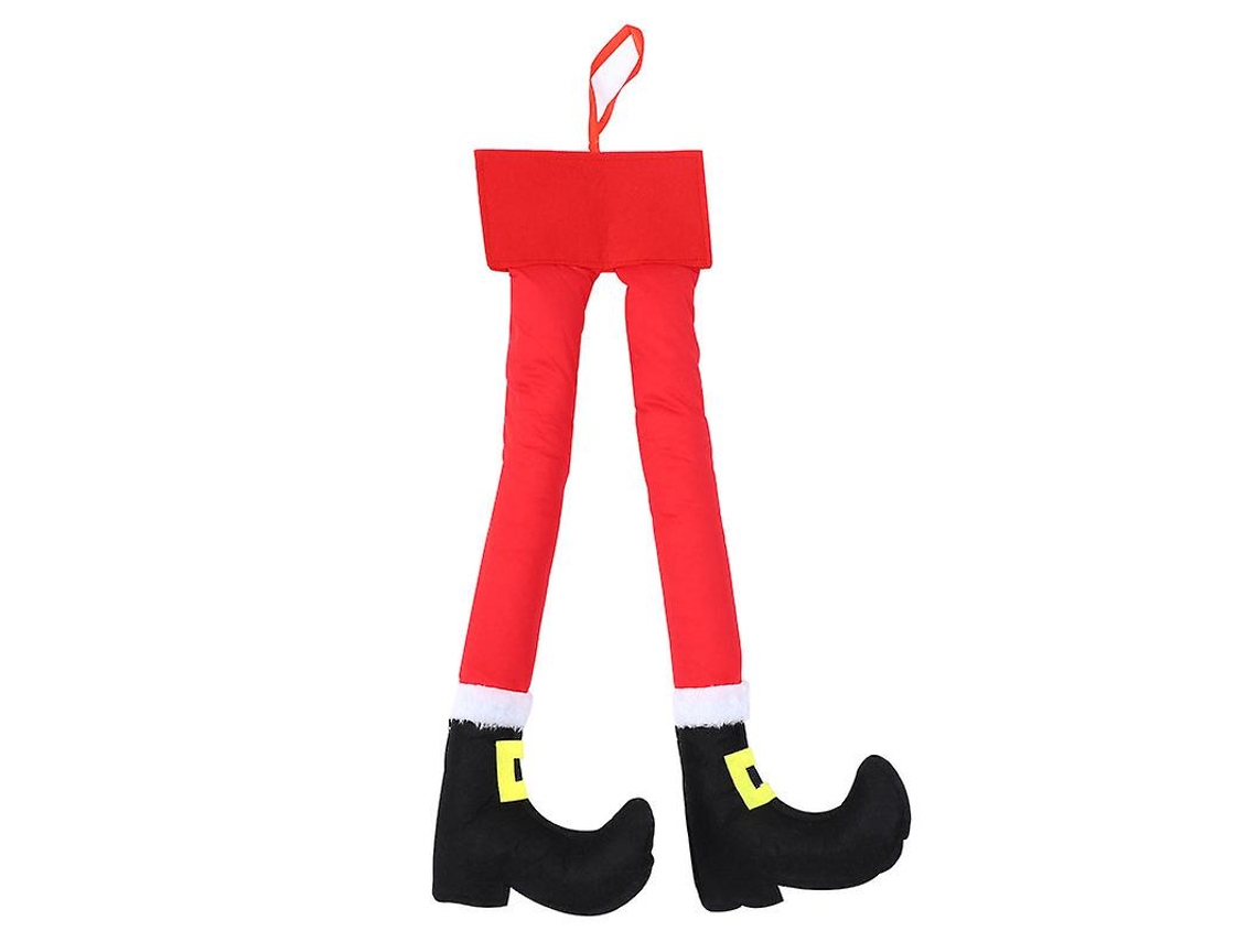 1Pcs Pingente de Perna de Elfo de Natal ALLINLESS