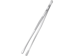 Pinça Multifuncional Ergonômica Para Churrasco Em Aço Inoxidável Prateado, Ideal Para Cozinhar E Servir Ao Ar Livre