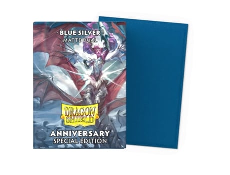 Dragon Shield Capas Duplas Mate 100 Azul Prateado En ARCANE TINMEN