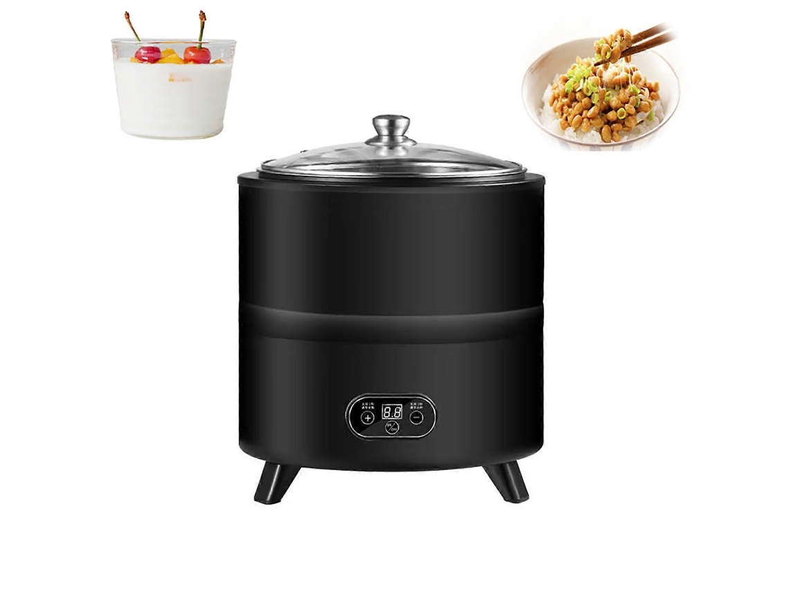 Iogurteira Elétrica Com Capacidade De 8 Litros, Fermentação Automática E Controle De Tempo E Temperatura Ajustáveis.