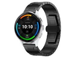 Bracelete para Garmin Venu 3 Liga de Titânio Preto XIAOMOYU (22mm)
