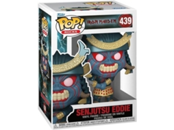 Figura Funko Senjutsu Eddie 9 cm Iron Maiden Pop Rocks N° 439