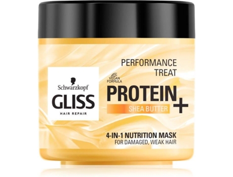Máscara para o Cabelo GLISS KUR Protein+ Nourishing Mask (400ml)
