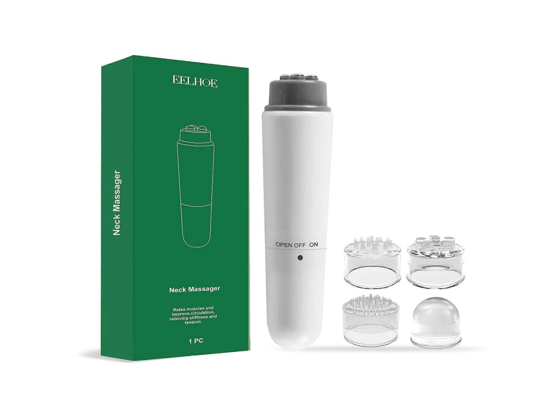 Mini Masajeador Facial Elétrico de Mão 4 em 1, Tejido Profundo para Celulite Rostro, M Ãos, Brazos, Cuello, Pies Y GOKOCO