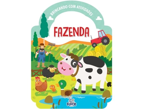 Livro Brincando Com Atividades Fazenda de Mammoth World (Português)