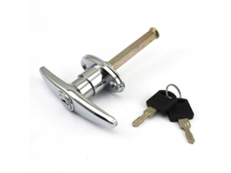 Garagem Porta Tock Tande T, Substituição Universal A Alça T De Serviço Pesado Trava Com Tecla Para Barns De Ferramentas Para Derramamento De Trailer,