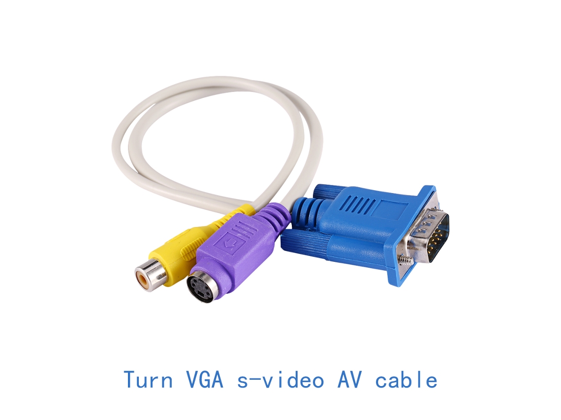 Adaptador Vga para S video Rca LAXISCREED