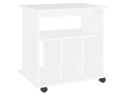 Storage Cabinet, Storage Cabinets Vidaxl Branco Madeira Processada (n/a)
