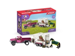Pick-Up com Reboque para Cavalos