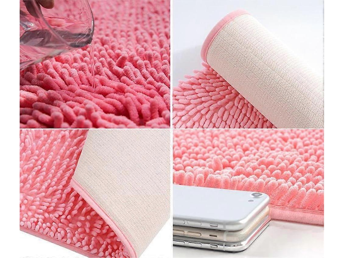 Tapete De Banho Microfibra Absorvente E Lavável