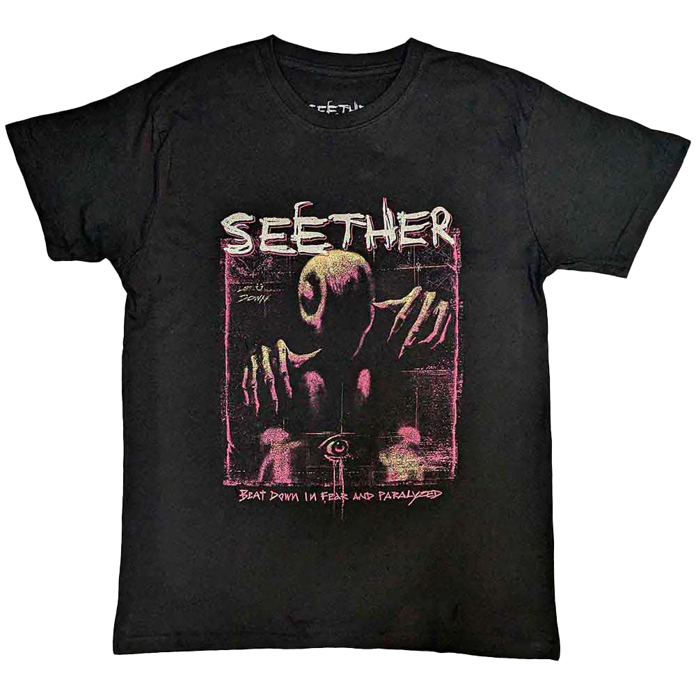 Seether Beat Down T-shirt Unisex Rockinstone Size:xl