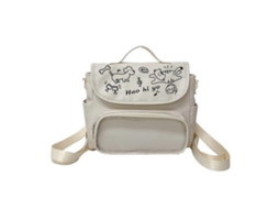 Bolsa De Ombro Moderna Em Couro Pu, Estilo Mensageiro, Com Design Transparente, Acessório Streetwear Estiloso Para Adolescentes, Branca.