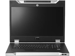 Capa HP LCD8500 1U INTL Rackmount Console Kit (Universal - 18.5'' - Prateado)