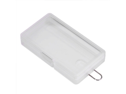 Baoj-2026novo5pcs Porta Bateria De Pp Duro Transparente 8aaa