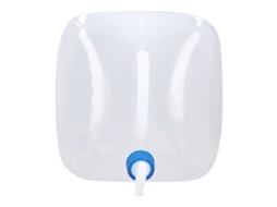 2 Recipientes De Água Dobráveis ​​de 20l De Grande Capacidade Em Ldpe Com Torneira Para Laboratório Aquaforge