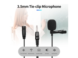 Microfone LAXISCREED 3,5mm Omnidirecional