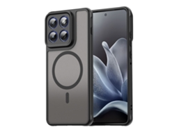 Capa Magnética Shield Para Celular Com Airbag Para Proteção Contra Quedaspreto série Magnética Fandun, Moto Edge 60s