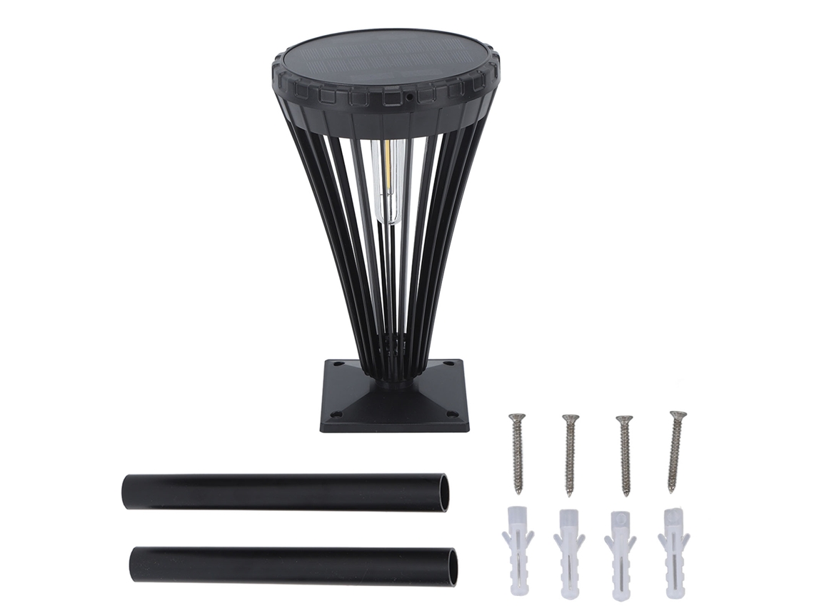 Lâmpada Solar Para Gramado Ip65 À Prova Dágua, Resistência A Altas Temperaturas, Bateria De 2200 Mah, Lâmpada Automática Para Decoração De Jardim
