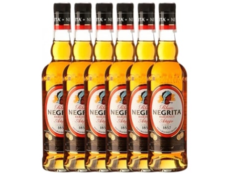 Rum BARDINET Bardinet Negrita (0.7 L - 6 unidades)