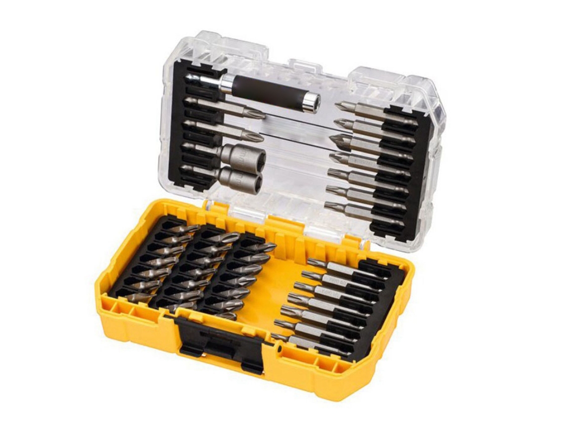 Conjunto de 40 brocas HSS Parascrew, com acabamento preciso para encaixe perfeito, para chave de fenda.
