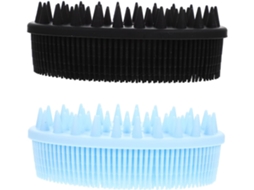 Lurelia Kit De 2 Escovas De Banho Para Bebé De Cuidado Corporal, Massagem Suave, Rotina Spa Leve