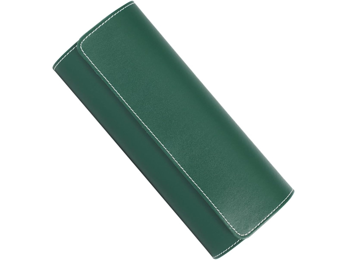 Estojo Para Relógios Em Couro Pu, Organizador De Viagem, Estojo Com Fecho De Enrolar Seguro E Decorativo Para Casa.