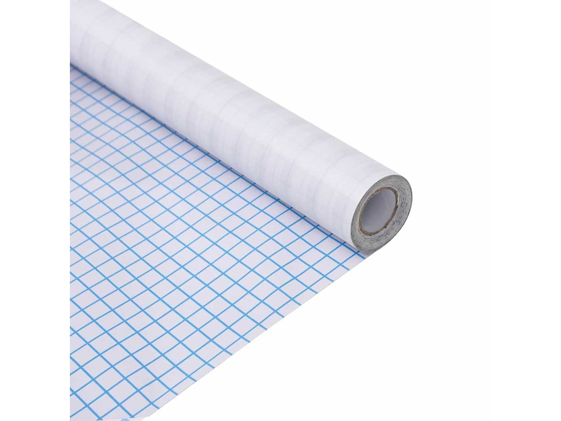 Conjunto 1 Película Para Janelas Vidaxl Branco Pvc (45 X 1000 Cm)