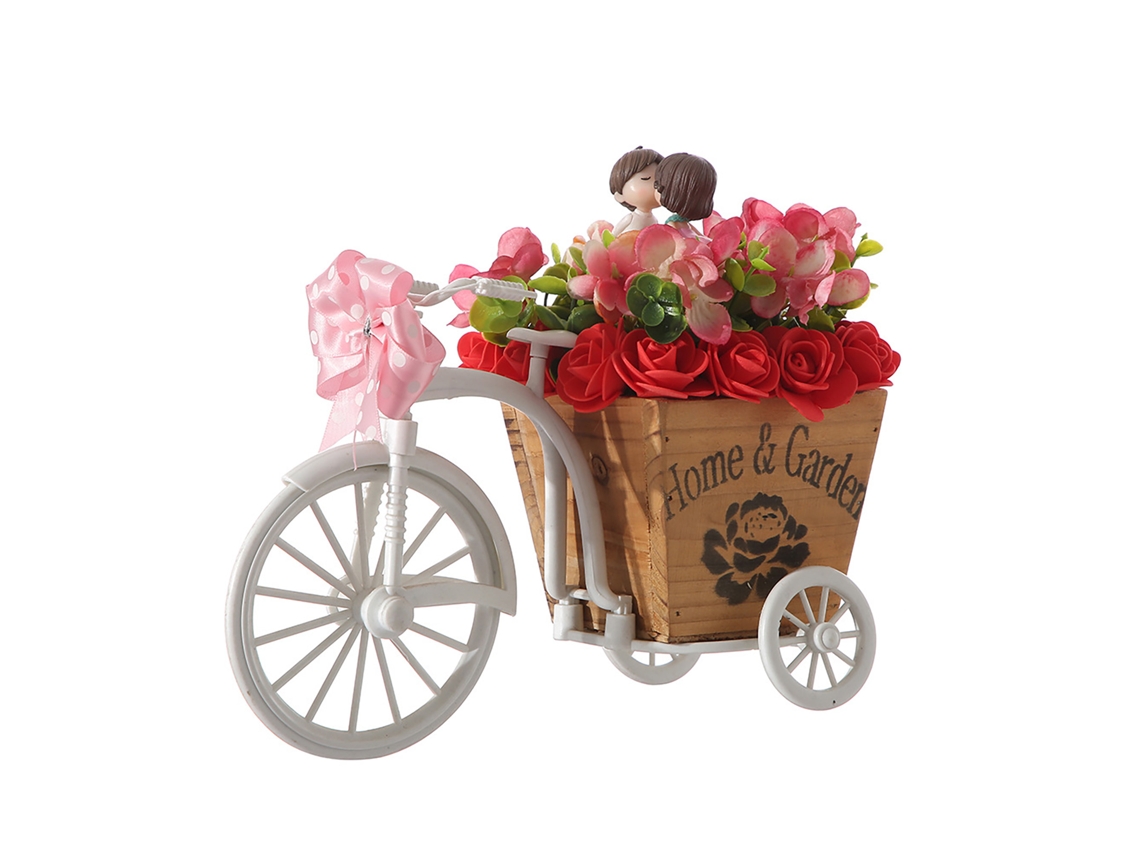 Vaso de Flores para Quarto, Escritório e Bicicleta, Decoração Criativa e Aconchegante para o Lar LAXISCREED