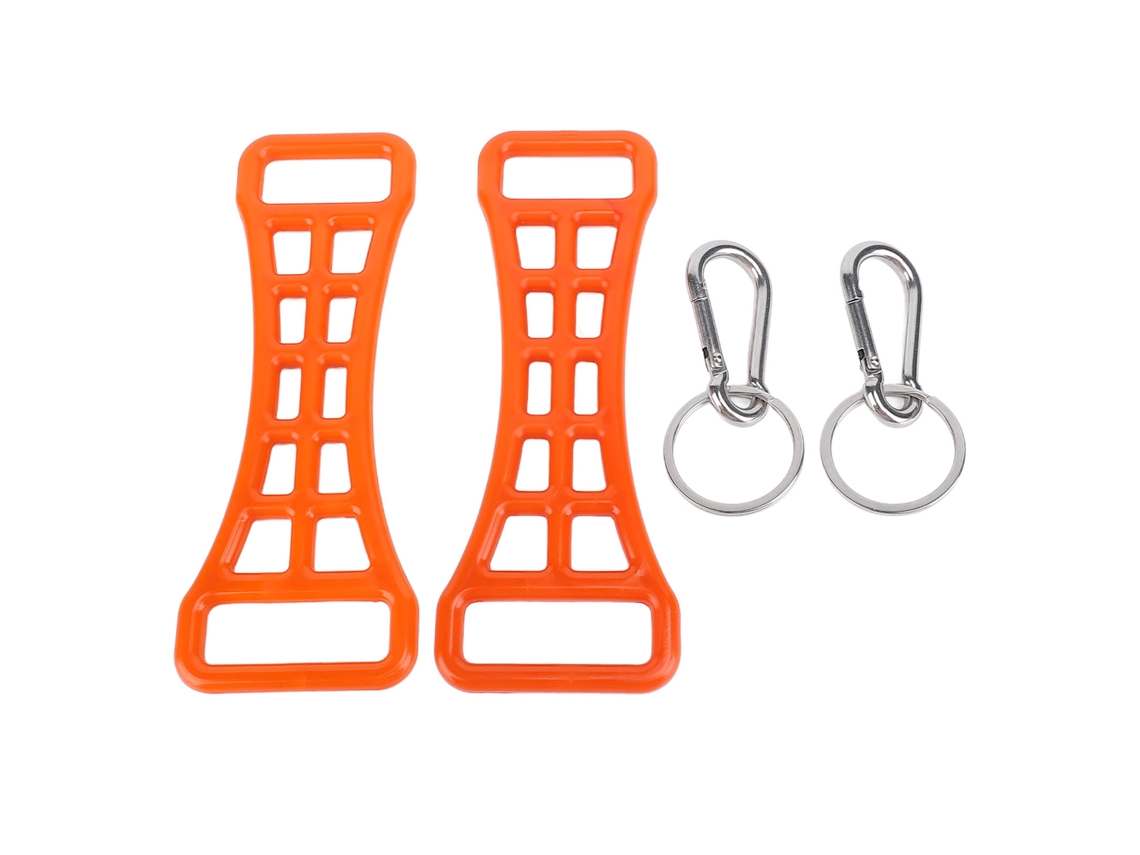 Mali 2pcs Ferramenta Auxiliar para Fivela de Bota de Esqui Extensor Aperto Facil de Abs Laranja