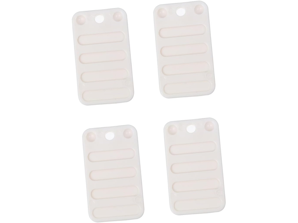 Conjunto De 4-almofadas Elevadoras Plástico Para Móveis, Antiderrapantes E Fáceis De Instalar, Para Sofás E Camas Em