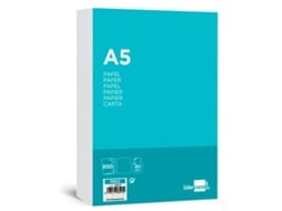 Folhas Lisas Fotocopiadora e Escrita LIDERPAPEL A5 90 G/M² (Branco)