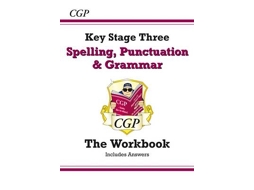 Livro Spelling, Punctuation and Grammar for KS3 - Workbook de Cgp Books (Inglês)
