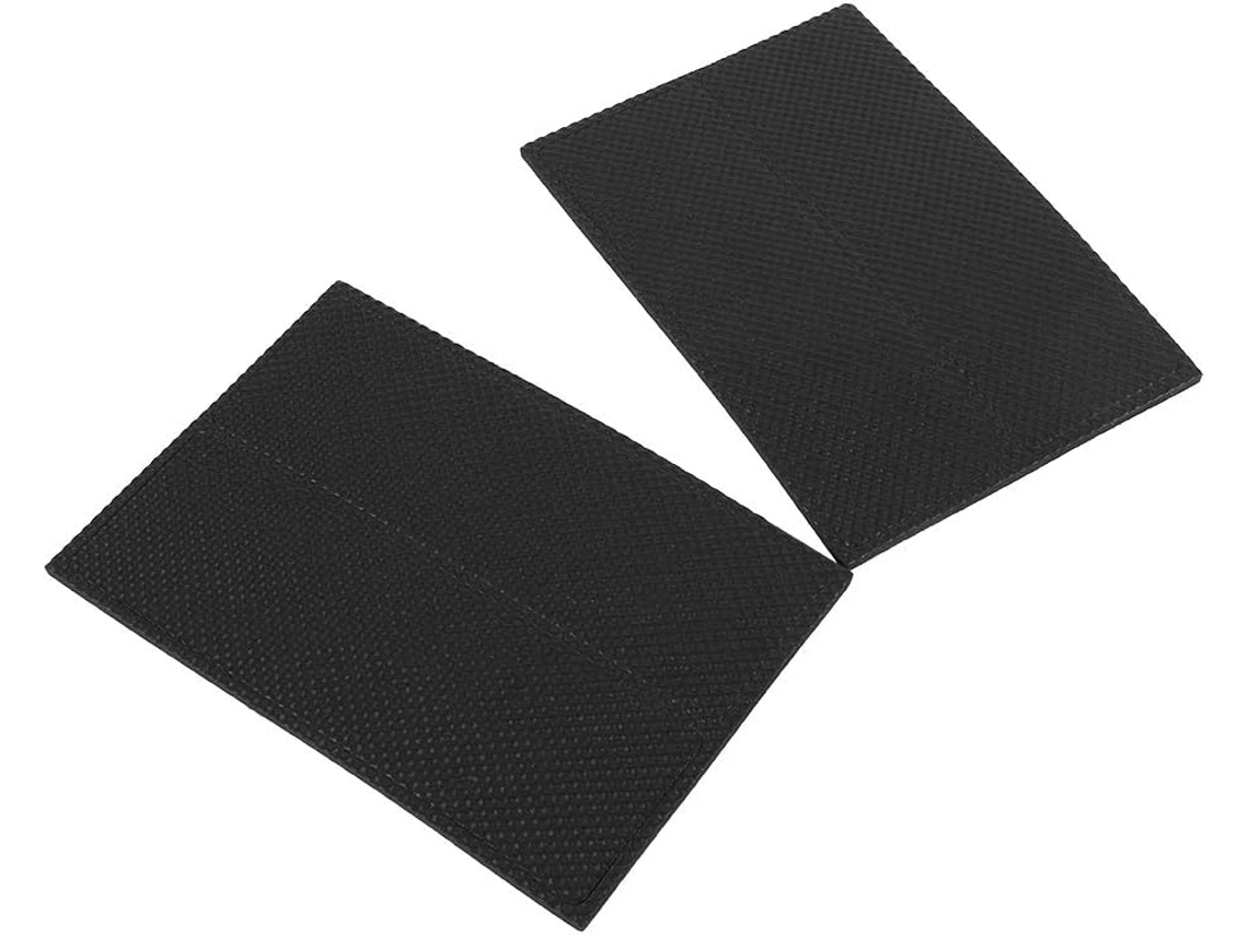 Protetores De Borracha Autoadesivos Antiderrapantes Para Pés Móveis, Sofás, Mesas E Cadeiras Cor Preta 4, 5cm X 14, 2cm