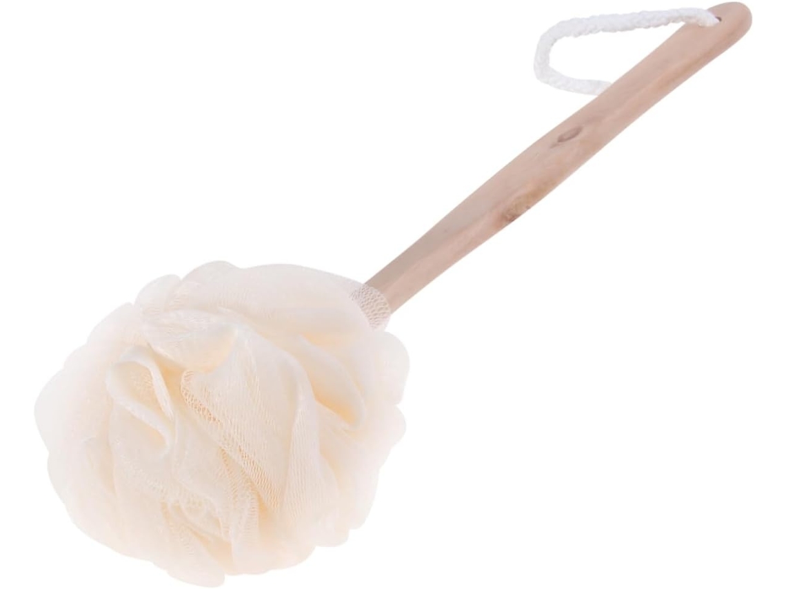 Lurelia Bucha Vegetal De Banho Para Costas E Corpo, Bucha Vegetal, Cabo Longo E Massagem Suave