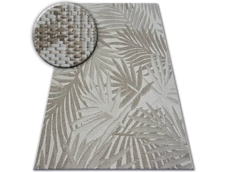 Tapete DYWANY LUSZCZOW Sizal Floorlux 20504 (Bege - 60 x 110 cm - Polipropileno)