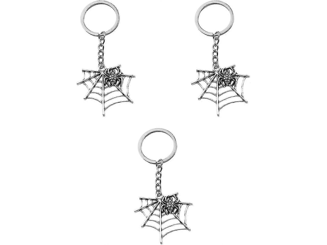 Chaveiro Halloween Aranha Teia De Aranha
