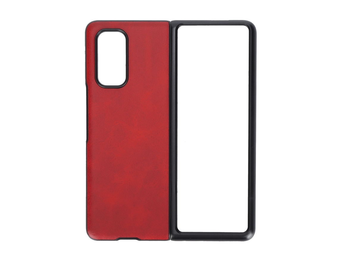 Funda de cuero para Xiaomi Mix Fold, protectora de Abs, pantalla plegable, rojo | S/MARCA