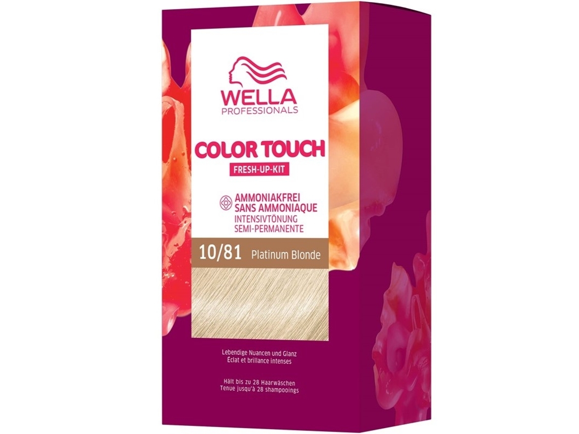 Wella Color Touch Rich Naturals 10/81 Loiro Platinado