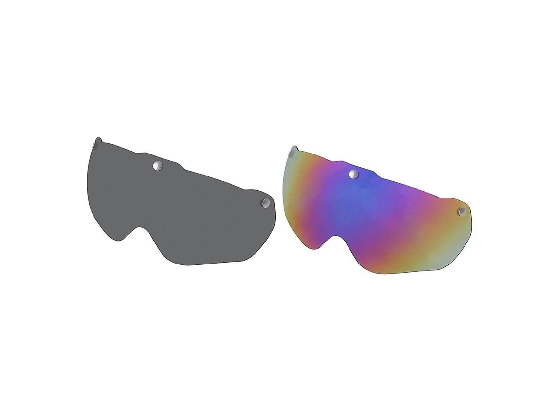 Capacete de Bicicleta Lente de Olho Triathlon Road Mtb Ciclismo Capacete Lente Cinza Colorido TAISHENGDA