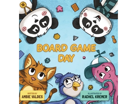 Livro Board Game Day De Ambie Valdes (inglês - Capa Dura)