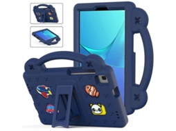Capa Para Tablet Infantil Huawei Mediapad M5 8.4 Com Suporte E Alça, Em Eva Resistente A Impactos.