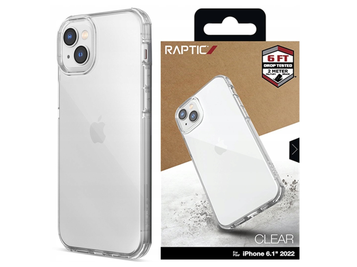 Capa Raptic X-doria Clear Para Iphone 14 Blindada Transparente