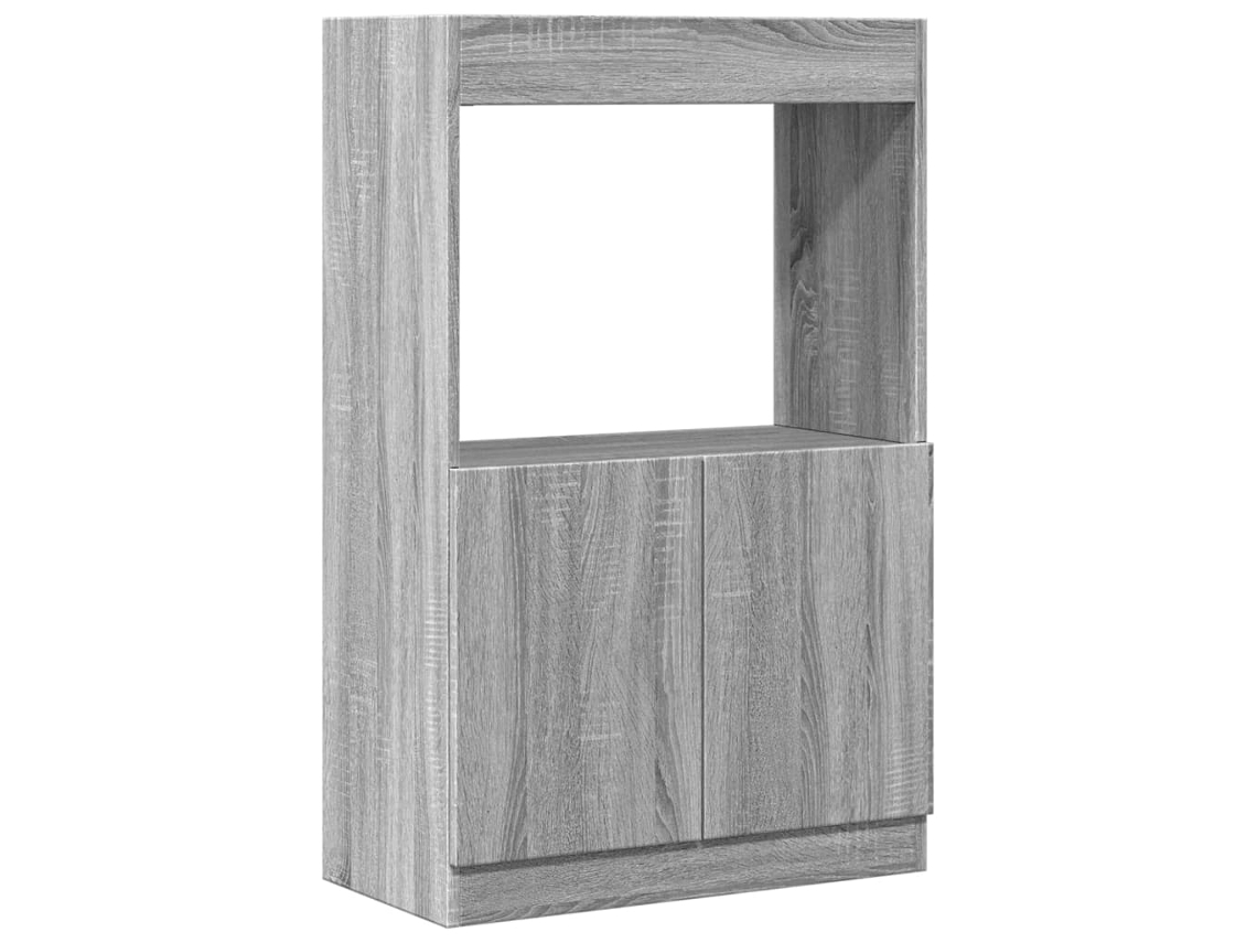 Armário Alto Derivados de Madeira Cinzento Sonoma MAISON EXCLUSIVE (63x33x100 cm)