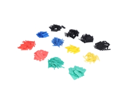 Laxiscreed Kit De Tubos Termorretráteis Coloridos Com 530 Peças Para Revestimento De Componentes Elétricos