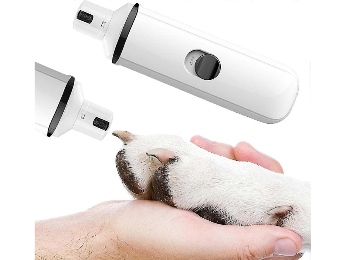 Cortador Unhas Pet Elétrico Silencioso Suave Lixa Vários Portes