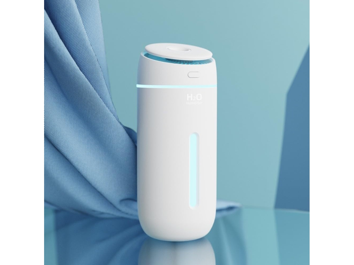 Purificador De Ar E Umidificador Whychstore Com Usb, Para Mesa, Luz Noturna Led, Ideal Quarto
