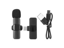 Microfone Lavalier Wireless LAXISCREED Noise Canceling