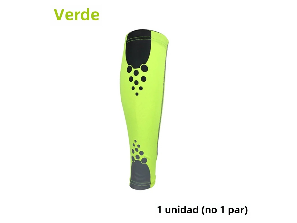 (verde G) Mangas De Compressão Para Panturrilha Para Corrida E Ciclismo