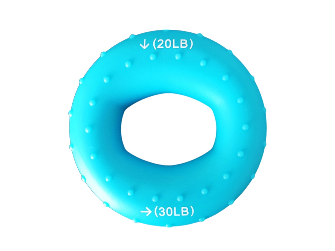 Urbannova-anel De Força Silicone Azul Lago 20/30lb Treino Mão
